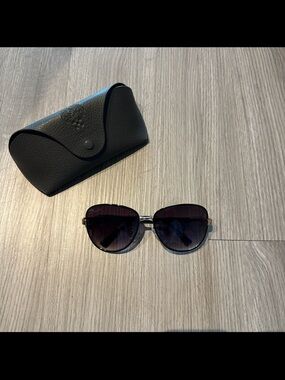 Vince Camuto Black Gradient Women's Sunglasses with Case